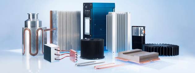 CTX fertigt Standard- und anwendungsspezifische Kühlkörper für die Leistungselektronik; sie finden unter anderem Anwendung im Bereich erneuerbarer Energien.