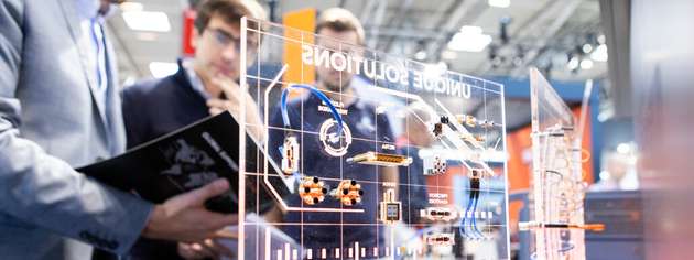 Auf der Electronica zeigen rund 3.500 Aussteller, wie aus einzelnen Komponenten integrierte, intelligente und sichere Komplettsysteme entstehen.