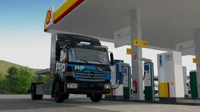 PH2P Truck der Paul Group an der H2-Tankstelle in Passau Sperrwies