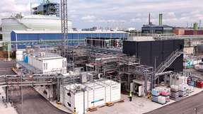 Ineratecs Pionieranlage im Industriepark Frankfurt Höchst.