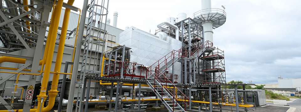 Neue KWK-Anlage in Neuss: Sie versorgt die Kartonfabrik von MM Neuss künftig flexibel mit Wärme und Strom.