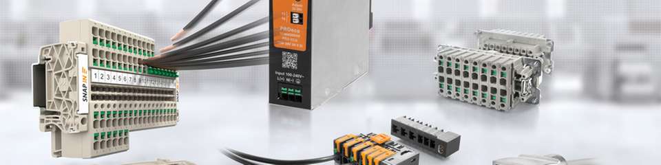 Diese kompakte Stromversorgung mit SNAP-IN-Anschluss ermöglicht eine schnelle Verdrahtung und einen effizienten Betrieb in platzkritischen Schaltschränken.