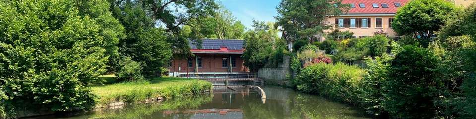 Diese Wasserkraftanlage Sägemühle befindet sich in Bietigheim-Bissingen.