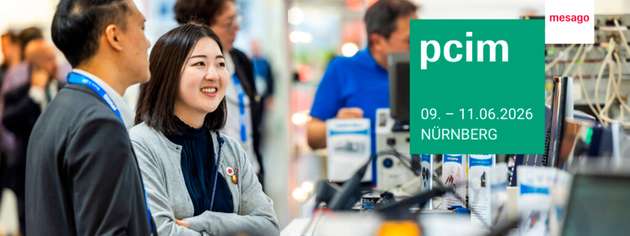 PCIM Expo: Ihr Ticket in die Welt der Leistungselektronik.