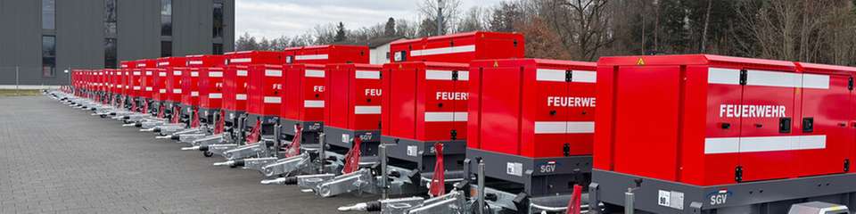 Die SGV hat bei Atlas Copco 38 Stromerzeuger gekauft, um damit die Feuerwehrmagazine im Schweizer Kanton Solothurn auszustatten.