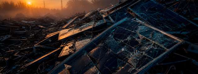 Ein Experteninterview mit einem Recyclingunternehmen zeigt, dass schwer lösbare Verbindungen und giftige Materialien die Kreislaufprozesse bei Photovoltaikmodulen erschweren.