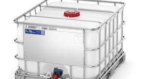 Der Ecobulk MX 560 ist ein besonders flacher IBC, der durch seine etablierte Grundfläche leicht mit verwandten Modellen kombinierbar ist.