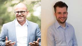 Reda Mostafa (links), Business Development Director bei PTC, entwickelt gemeinsam mit Kunden wertorientierte Lösungen zur Digitalisierung und globalen Prozessverbesserung.
Yannick Filke, Senior Presales Technical Specialist bei PTC, administriert SLM-Test-/Entwicklungs-/Demosysteme, gibt Produktdemonstrationen im ICX und verantwortet weitere Pre-Sales-Aktivitäten.