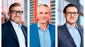Schöler Fördertechnik stellt seinen neuen Vorstand vor (von links nach rechts): Ulrich Kurz, Marc Lehnstaed und Alexander Seeber. 