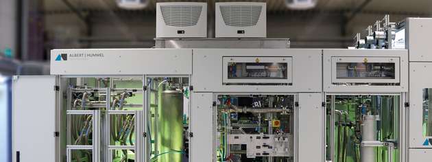 Prüfstand für Elektrolyseure