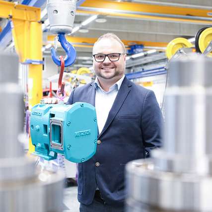 Stefan Schöberl ist Global Product Line Manager Tornado bei Netzsch. Im Interview erklärt er, was die Pumpen – und seinen Job – besonders macht.