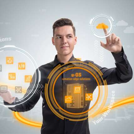 u-OS erlaubt die einfache Integration von Weidmüller-Apps, Drittanbieter-Apps sowie eigener Softwaremodule