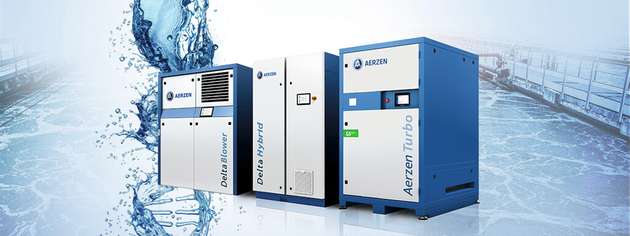 Die nächste Generation energieeffizienter Gebläse sowie die intelligente Kombination von Belüftungstechnologien von Aerzen.