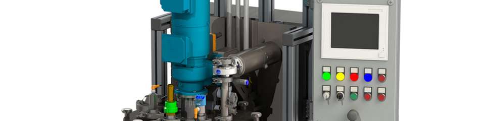  Das ViscoTreat-I Battery Slurry ist ein Aufbereitungs- und Zuführsystem für Batteriegemische, das das Handling von Slurry und damit die Herstellung von Lithium-Ionen Batterien verbessert.