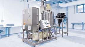 Ystral Prozessanlage mit dem Inline-Dispergierer YSTRAL Conti-TDS.