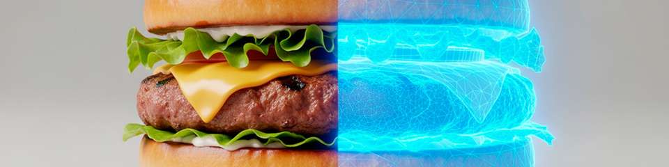 Anhand von 2.216 Burger-Rezepten von Food.com als Datenquelle lernt BurgerAI Muster bei der Kombination und Dosierung von Zutaten und generiert anschließend von Grund auf neue Burger-Rezepte.