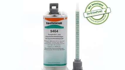 Für hohe Anforderungen an Temperatur, Chemikalienbeständigkeit und Sicherheit: Technicoll 9464 ist ein pastöser 2-K-Epoxidharzklebstoff für hochfeste Strukturklebungen in industriellen Anwendungen.
