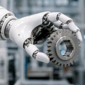 Das Physical-AI-Labor von Ventions in Montreal erforscht robotergestützte Handhabung für komplexe und unstrukturierte Fertigungsaufgaben.