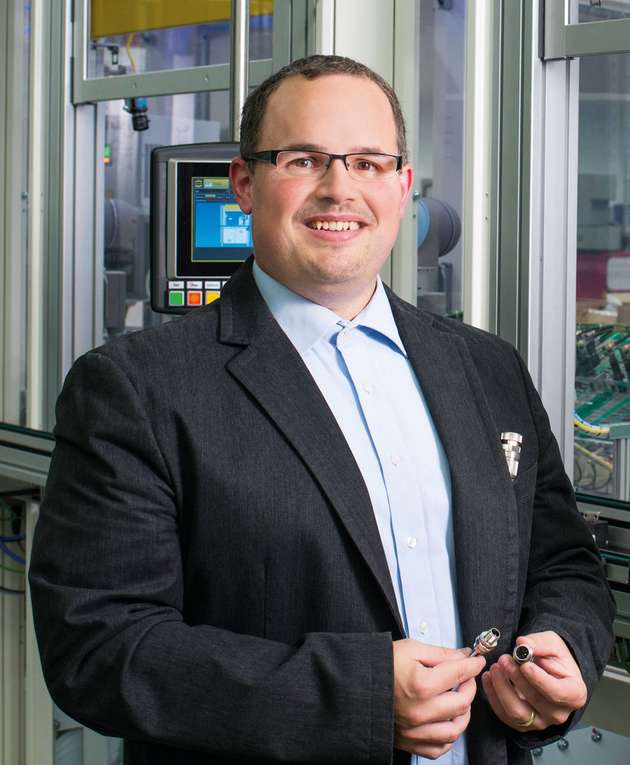 Matthias Domberg, Global Product Manager M8/M12 bei Harting.