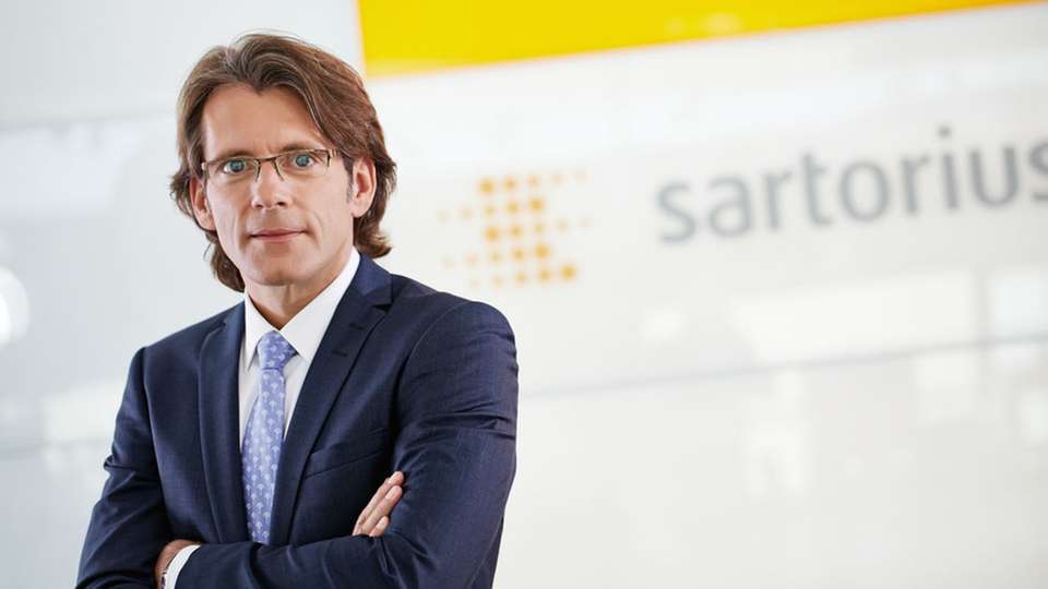 Joachim Kreuzburg, Vorstandschef von Sartorius: „Mit dem Verkauf der Intec an Minebea konzentrieren wir uns auf unsere beiden Kernaktivitäten Bioprozess und Labor. 