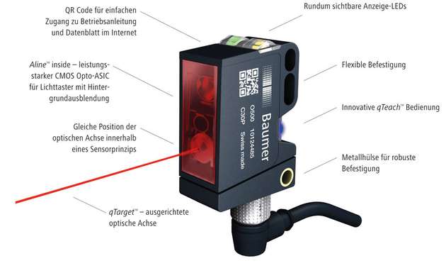 Zahlreiche Innovationen der NextGen-Serie vereinfachen den Gebrauch des O500-Sensors bei gleichzeitiger hoher Sicherheit und Leistung.