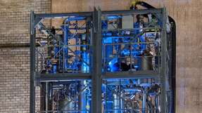 CO2-Anlage im Steag-Kraftwerk in Lünen.