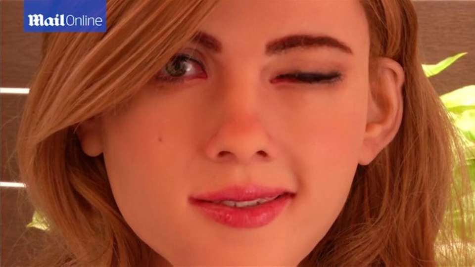Welchem Hollywood-Star Mark 1 nachempfunden ist, sieht man auf den ersten Blick.