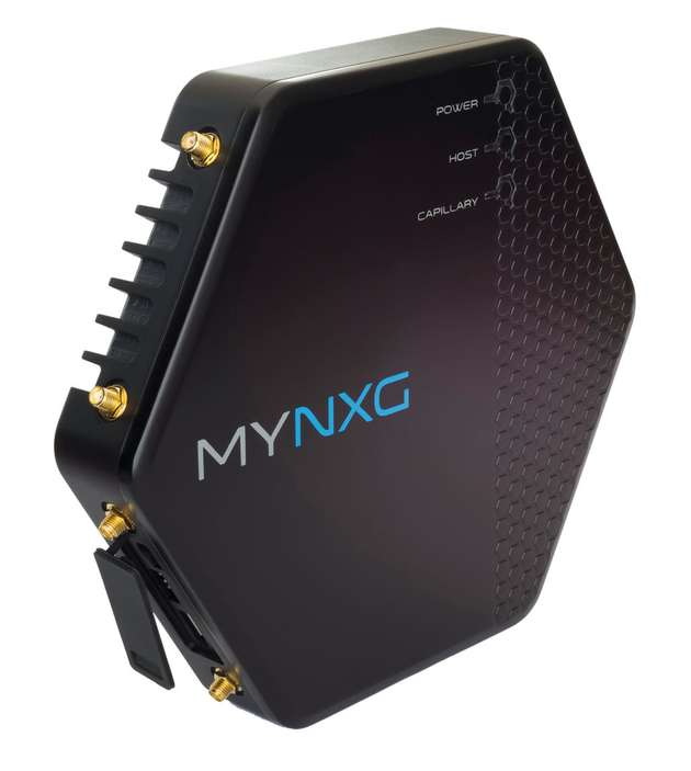 Das MYNXG-Gateway ist von Congatec als ODM für MyOmega als OEM entwickelt worden und kann mit acht Antennen außen bestückt werden. Das Innenleben lässt sich je nach den Anforderungen mit passenden Qseven-Modulen auslegen. 