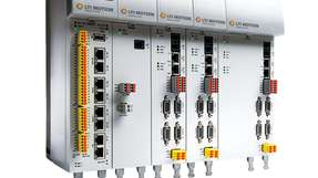 Das Mehrachs-Antriebssystem vereint SPS, Motion Controller, funktionale Sicherheitstechnik, DC-Versorgungseinheiten und Achsregler 