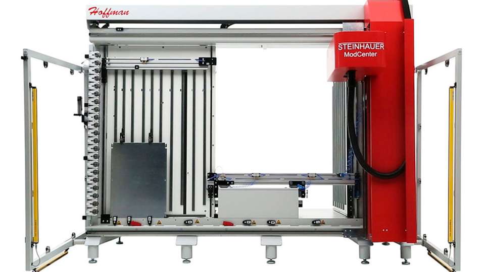 Auch das Schrankbearbeitungssystem Steinhauser ModCenter wird auf der Hannover Messe präsentiert.