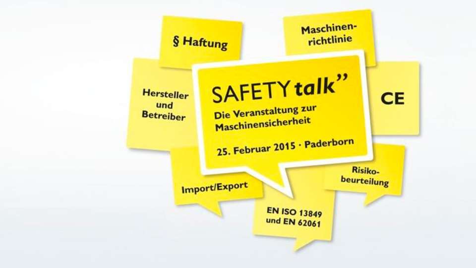 Beim Safety Talk von Festo, Lenze und Phoenix Contact wechseln sich Vorträge und Expertenrunden ab.