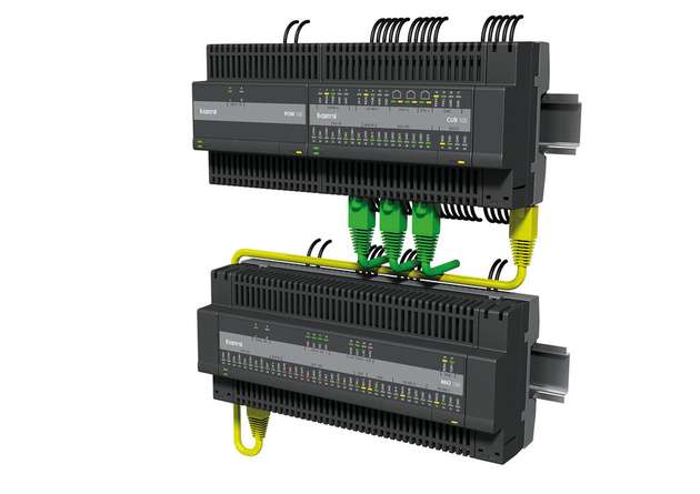 Das B-Control-Paket, bestehend aus dem Multi-I/O MIO 100, der Control-Unit-Building CUB 100 und dem Powermodul POW 100 arbeitet mit allen gängigen Bussystemen zusammen.