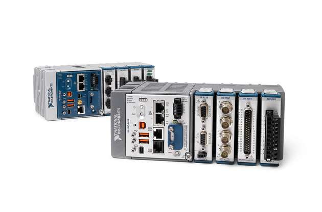 Modularität ist Trumpf: das Mess-, Steuer- und Regelsystem NI-cRIO-9033 (im Vordergrund) und das Datenerfassungssystem NI-cDAQ-9134 (im Hintergrund)