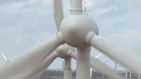 Wind-Power für die Minutenreserve: Turbinen im Windpark Dornum 
