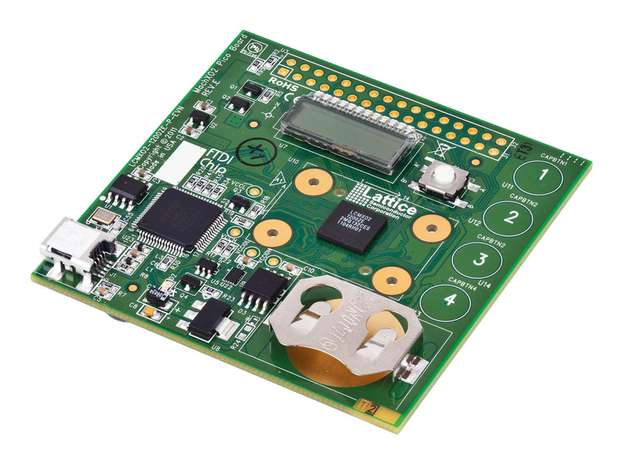 Für seine Eigenentwicklung verwendete der Autor ein MachXO2 Pico Board von Lattice Semiconductor.