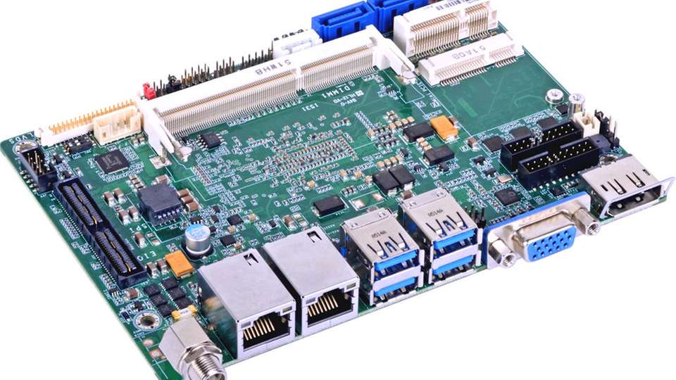 Starke Grafik Das Embedded-Board SU551 ist mit Skylake-Chips ausgestattet.