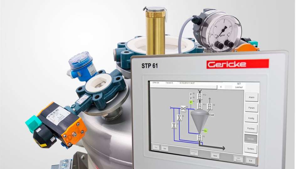 Maschinensteuerung STP 61 für pneumatische Fördersysteme