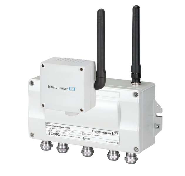 Drahtlos-Übertragung leicht gemacht: WirelessHart-Fieldgate und Adapter werden in der belgischen Pralinenfabrik genutzt.