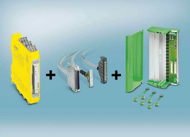 Schnelle und fehlerfreie Inbetriebnahme dank des modularen Systemverkabelungskonzepts von Phoenix Contact