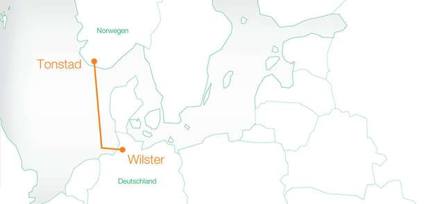 Energie, die verbindet: Nach ihrer Inbetriebnahme im Jahr 2020 wird die Verbundleitung Nordlink das deutsche und das norwegische Stromnetz verbinden.