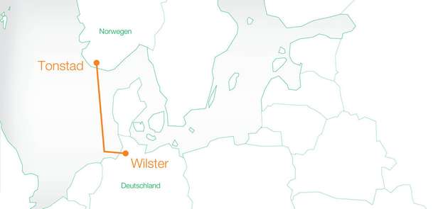 Energie, die verbindet: Nach ihrer Inbetriebnahme im Jahr 2020 wird die Verbundleitung Nordlink das deutsche und das norwegische Stromnetz verbinden.