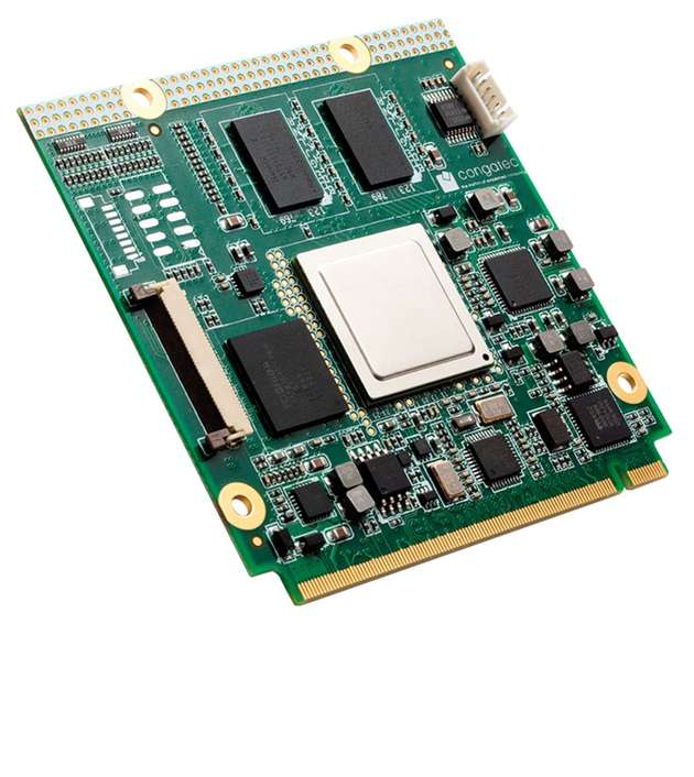 Das COM Q7 Conga-QMX6 von Congatec ist mit einem ARM-i.MX6-Prozessor von Freescale ausgestattet und zeichnet sich durch eine geringe Verlustleistung aus. 