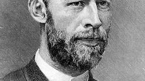 
                        
                        
                          Heinrich Hertz, 1857-1894, legte den Grundstein für moderne Kommunikationstechnik.
                        
                      