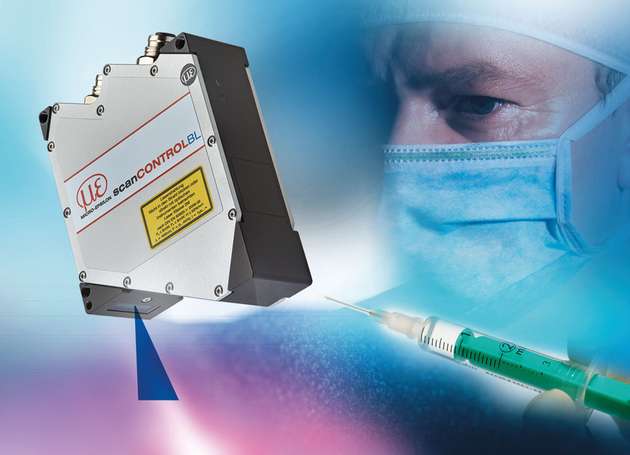 Laser-Profil-Scanner werden auch bei der Herstellung von Nadeln angewandt, bei denen es auf den exakten Spitzenwinkel ankommt.