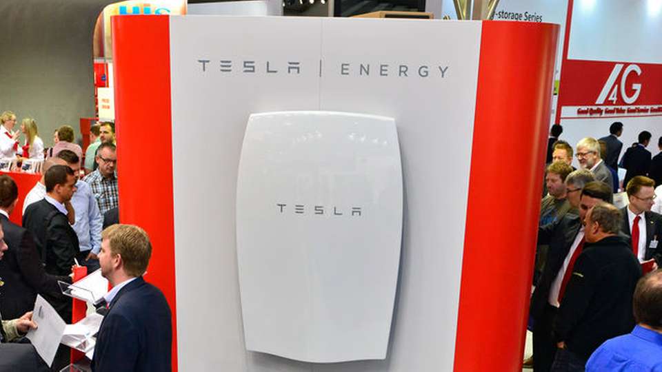 Energiespeicher: Die Tesla Power Wall ist eine Solarbatterie für Haushalte.