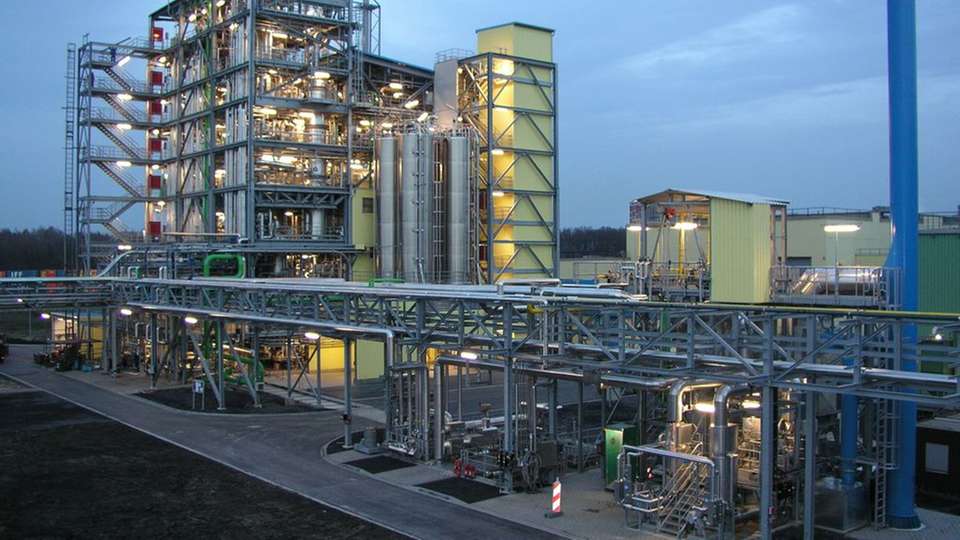
                        
                        
                          Das auf 20 Tonnen BDO basierende PBT wurde in der Anlage in Hamm-Uentrop produziert.
                        
                      