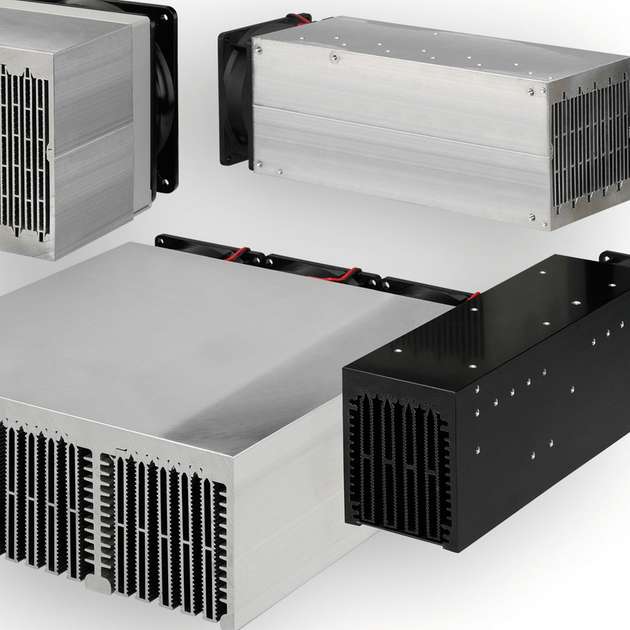 Lüfteraggregate bieten eine hohe Wärmeableitung, besonders in der Leistungselektronik.