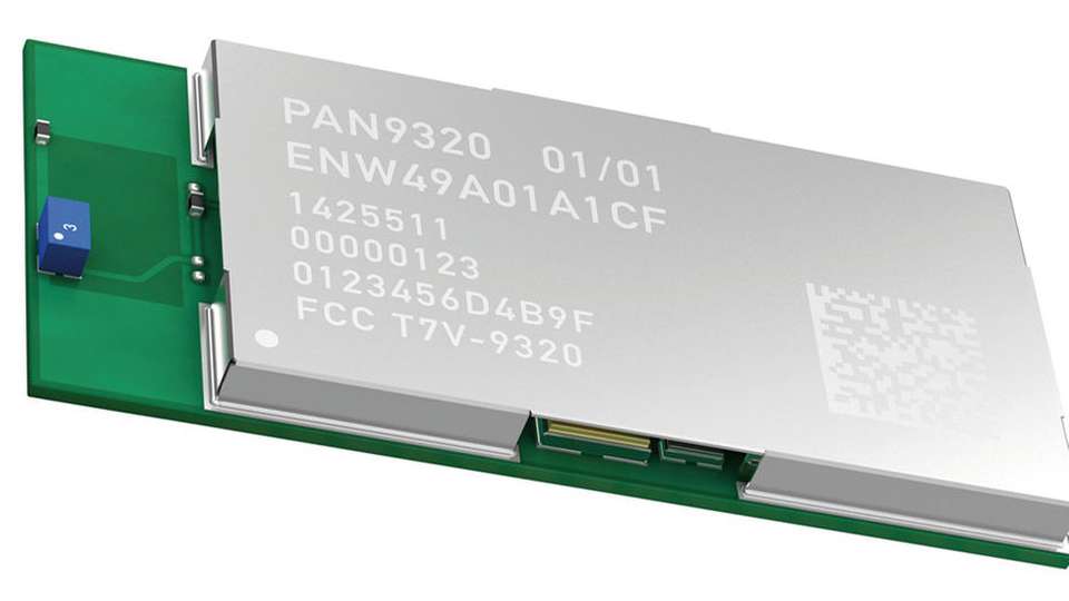 Self-Contained-WLAN-Module von Panasonic (links) und Texas Instruments (rechts) lassen sich direkt mit Mikrocontrollern verbinden.