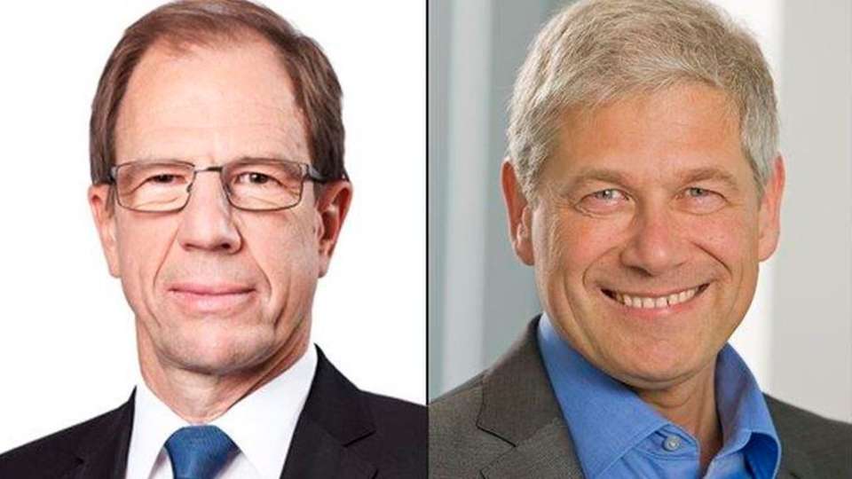 Infineon-Chef Reinhard Ploss (links) und Dr. Hermann Eul, unabhängiger Aufsichtsrat, verstärken ab 2017 das VDE-Präsidium. 
