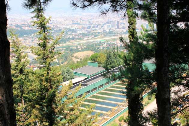 Ein Blick auf die Anlage – von hier versorgt der kommunale Wasserversorger die viertgrößte Stadt der Türkei mit bis zu 500 000 Kubikmeter Wasser.